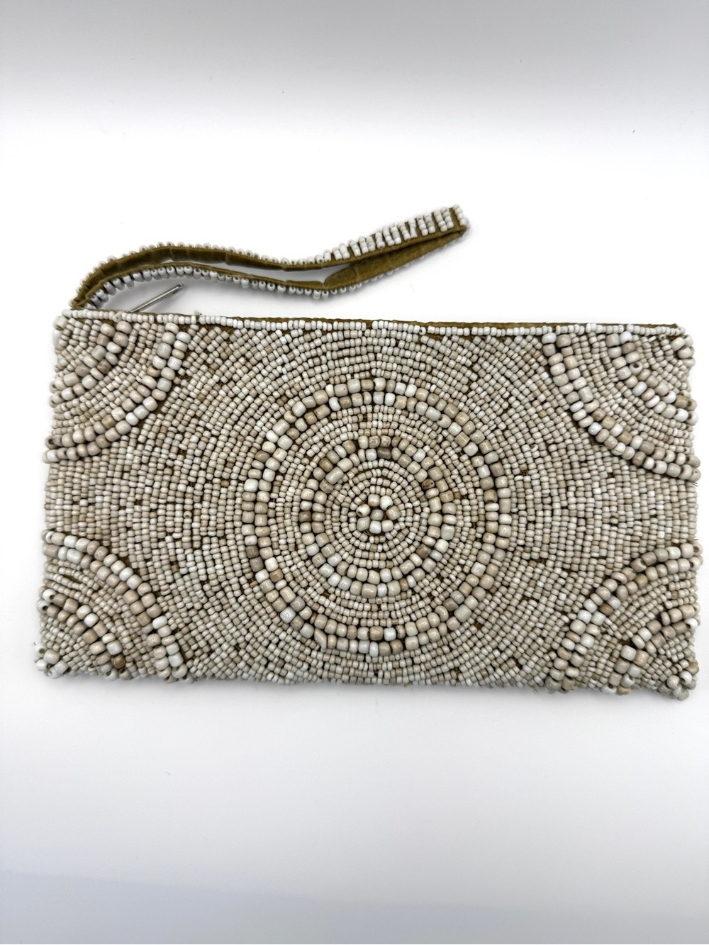 Tommy Bahama Beaded Clutch Wristlet Evening Bag